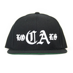 CA Locals Hat In Black With White - 805 CLOTHING
